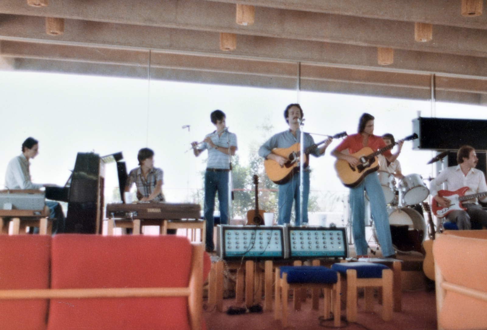 Rehearsal for Casino San Ángel concert
