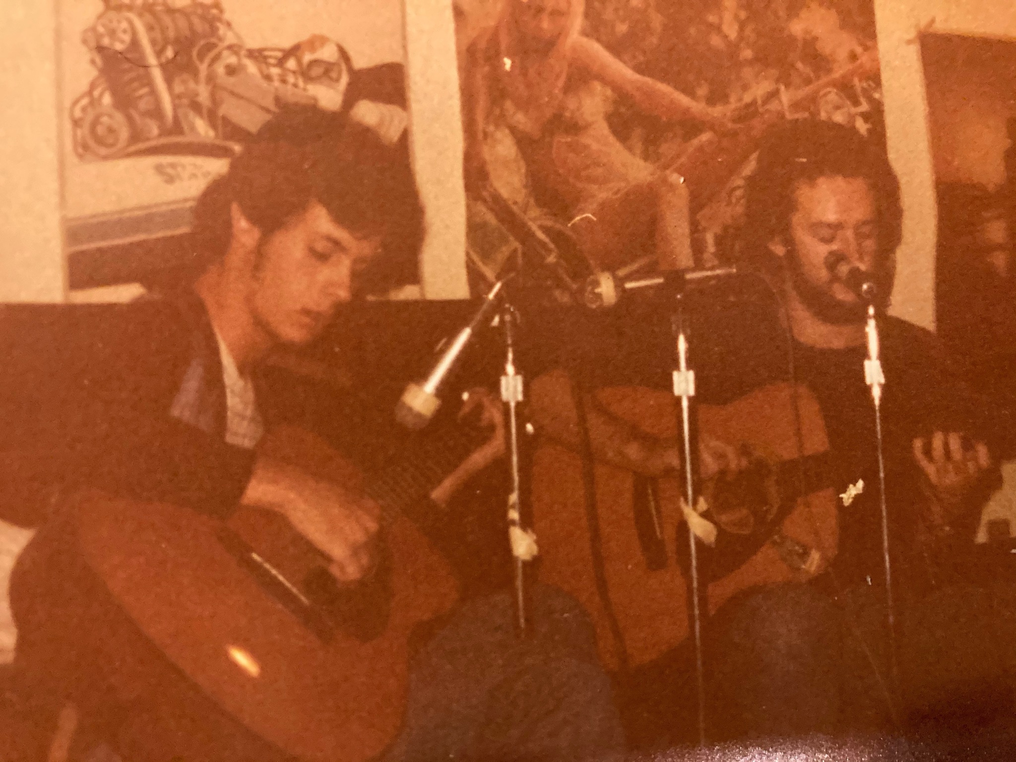 Luis and Ignacio in the seventies