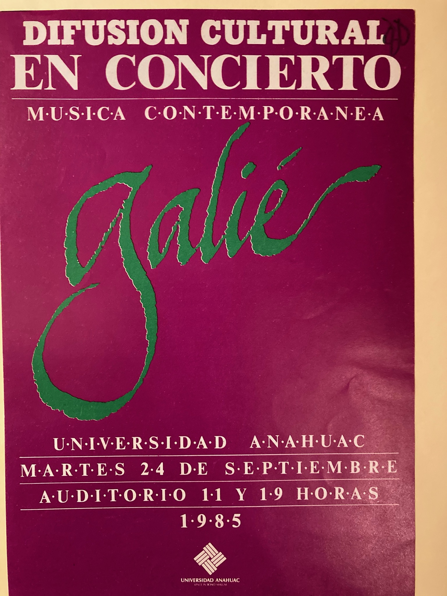 Universidad Anáhuac concert