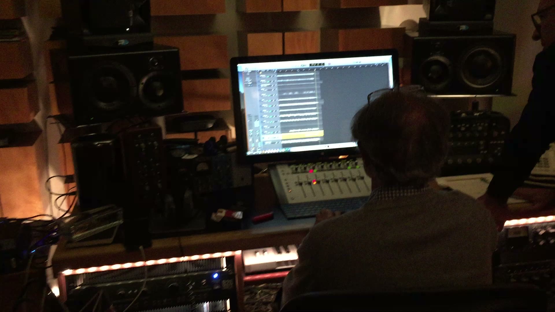 Luis reviewing stems